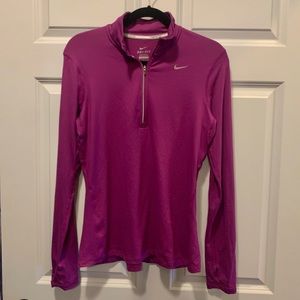 Nike Running Dri-fit quarter zip long sleeve